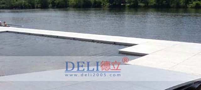 蓝水专业水上运动体育运动器材类轻型赛艇浮码头规划、设计