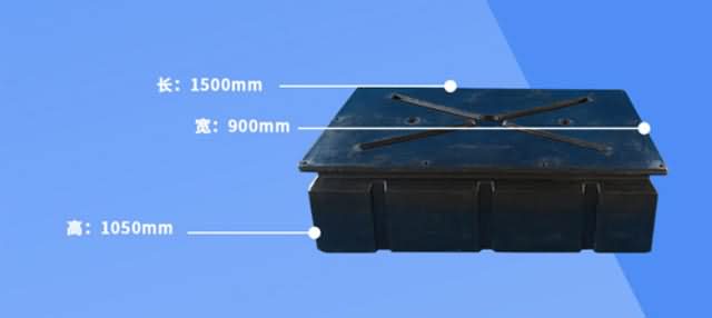 德立游艇码头浮箱FX-DL01