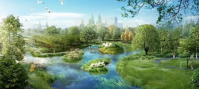 [田园综合体]广州黄埔长洲新围生态谷设计概念方案