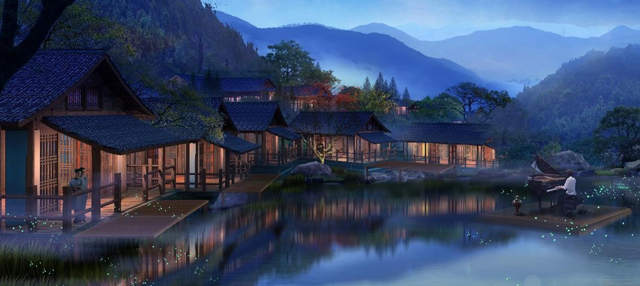 拦江镇智慧山水生态湿地·诗意创客小镇概念规划设计