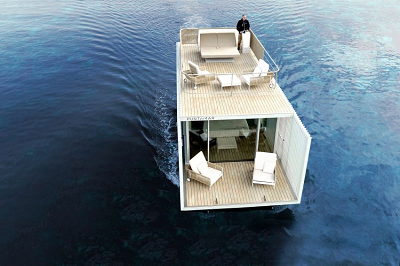 提供360°海景的生态水上民宿 