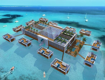 这座水上移动酒店，升级迪拜旅游业发展！
